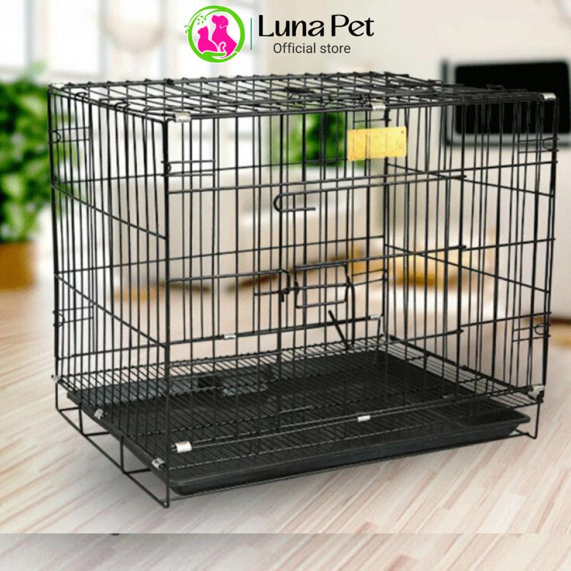 Chuồng nuôi chó LunaPet CN01 gấp gọn sơn tĩnh điện