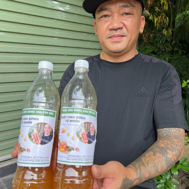  1 LÍT MẬT ONG RUỒI RỪNG TÂY BẮC NGUYÊN CHẤT 