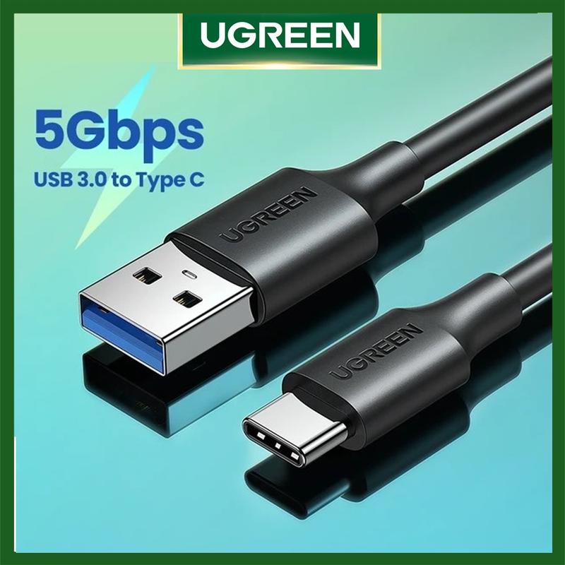Cáp sạc nhanh USB A 3.0 sang Type C Ugreen US184 Sạc nhanh dòng 3A Tốc độ…