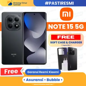 Xiaomi Redmi Note 15 5G 8/256GB 12/512GB | NFC |6.77" | Snapdragon 6 Gen 3 | 5520mAh | Garansi Resmi