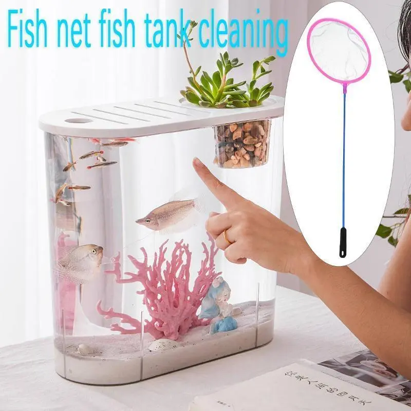 1 Pcs Fish Net Artemia Filter Shrimp Mini Portable Fishing Fish Tank Aquarium Dense Mesh Small Pore Tool