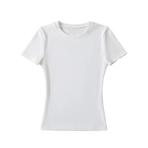 ออกแบบเฉพาะ เสื้อยืดคอ U สำหรับผู้หญิง ฤดูร้อน 2025 ทรงเข้ารูป เสื้อแขนสั้นผ้าฝ้าย เสื้อเบสขนาดเล็ก ผ้าไหมน้ำแข็งสไตล์ Ins 50 แขนสั้น mall แท้ ไลฟ์ คุ้ม สุด ผู้หญิง แขนกุด คอปก แขน สั้น ผ้า ใส่ ได้ ทุก วัน ร้าน 👗 ตะกร้า หน้า โปรไฟล์ 🛍️ เสื้อ กราม แขนยาว