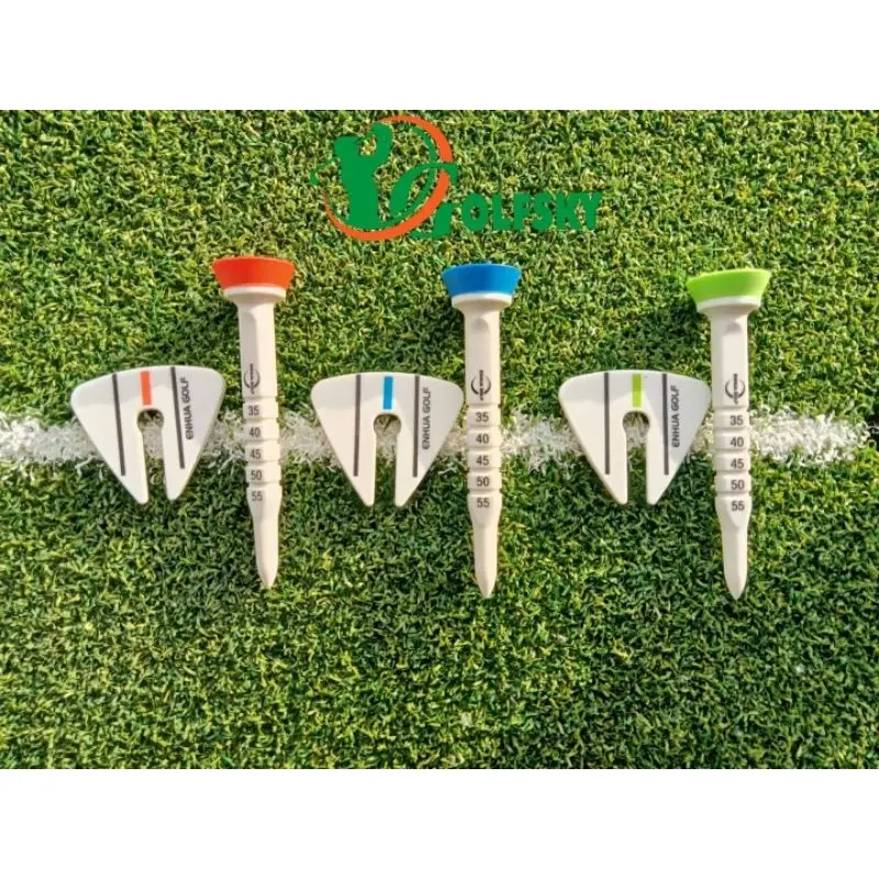 TEE GOLF ĐÁNH DẤU CHIỀU CAO, HƯỚNG BÓNG - PGM QT021 Cao Su Sport Thể Dục