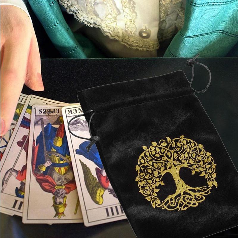 Product Introduction of COD Hot Selling Velvet Tarot Bag Pouch Purple Jewelry Pouches Drawstring Bag Jewelry Bags Pouch for Tarot Card Travel Jewelry Bag Tree Organiser 1