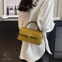 Gambar CLOVII - Tas Wanita Handbag Sling Bag Selempang Shoulder Bag Bahu Fashion Import - OLLY - Green dari Clovii Bloom Kota Administrasi Jakarta Barat 3 Tokopedia