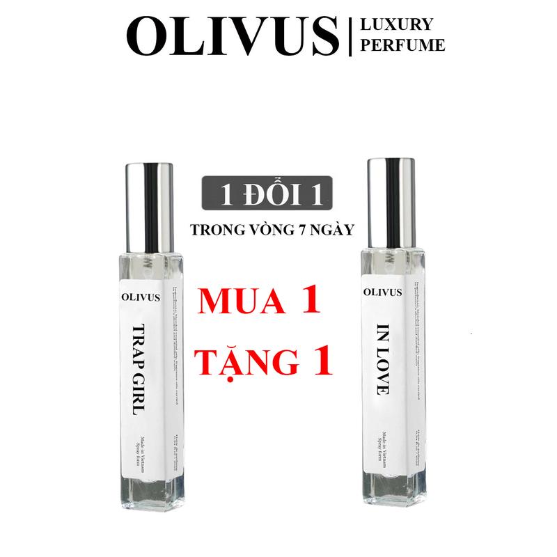 Mua 1 Tặng 1 Nước hoa nữ OLIVUS TRAP GIRL cá tính tặng IN LOVE ngọt ngào giợ cảm 10ml Cosmetic Perfume Women 