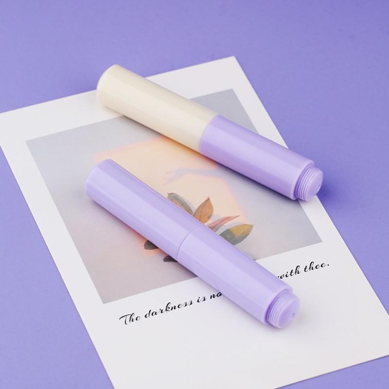 NEW Mini Fountain Pen Pocket-Size Transparent Eyedropper Gift Pens Acrylic EF Writing Ink Pen Writing Gift Set 8