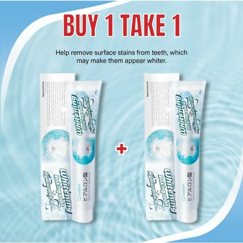 Buy1 Take1 LBLS Whitening Toothpaste 200g Japanese Hyaluroni - TikTok ...