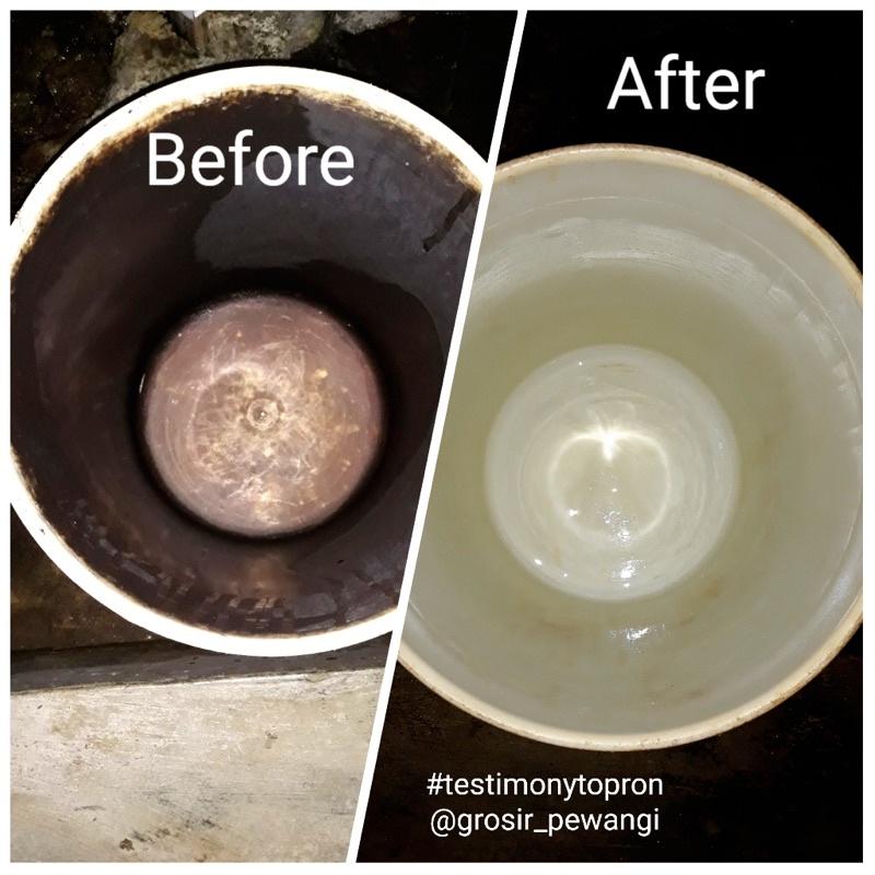 TOPRON PEMBERSIH KERAMIK ORIGINAL PEMBERSIH KAMAR MANDI Dan TOILET Lantai pewangi  laundry 5