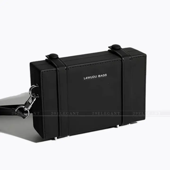 Túi Đeo Chéo Da PU Dáng Vuông Thời Trang Cao Cấp, Hàng Xuất Chất Lượng, Túi Đeo Vai Da PU Phong Cách Hàn Quốc Bag 2