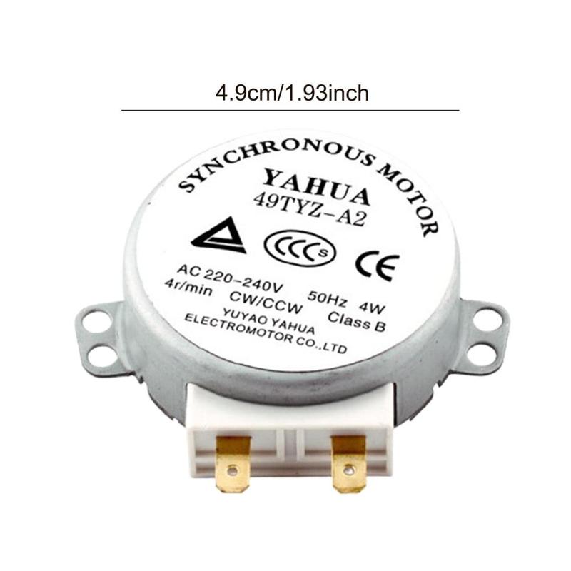 Product Introduction of Microwave Oven Turntable Motor 4RPM Microwave Oven Turntable Synchronous Motor Repairing Accessories Microwave Synchronous Motor 0