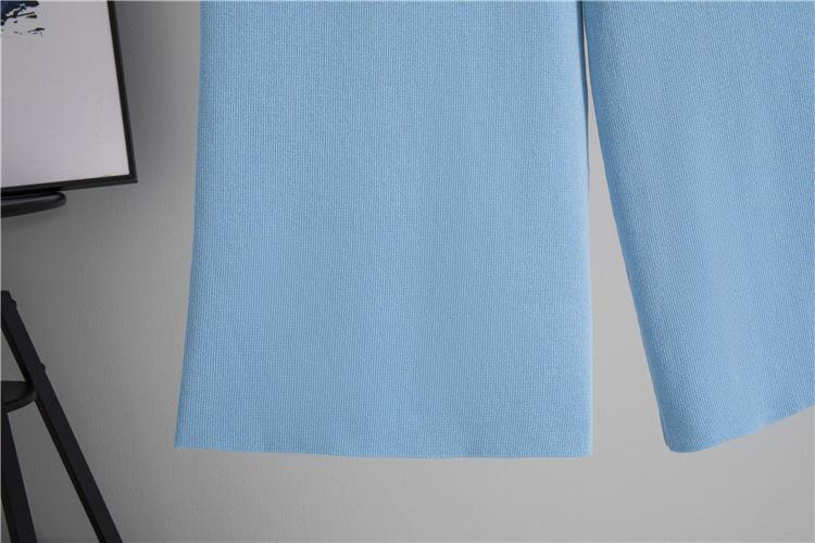 Product Introduction of New summer women's wear in 2025: a fashionable set consisting of a knitted vest with golden buttons and a midi skirt, and a homewear package. Clothes Womenswear 14
