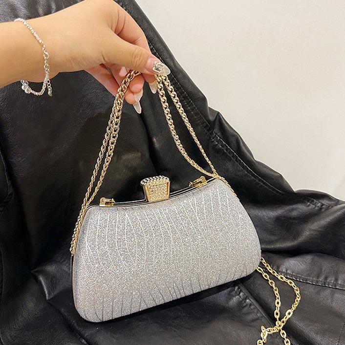 Clutch ví nữ cầm tay đeo chéo dự tiệc sang chảnh CSC25