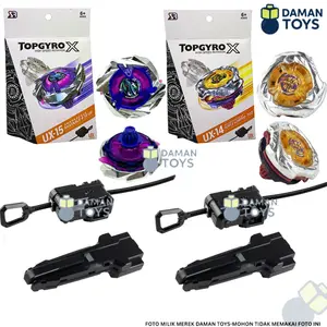 Mainan Gangsing Luncher Gasing PURPLE SCORPIO  SHARKSCALE