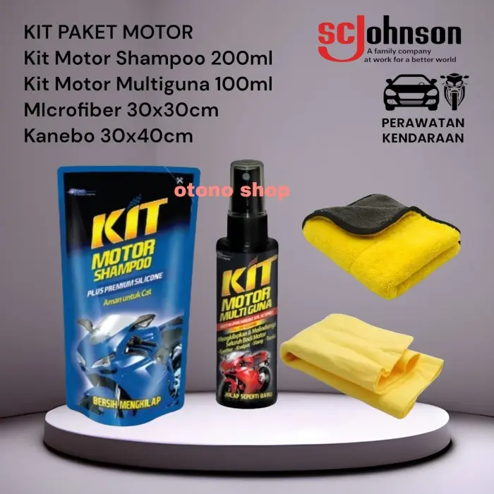 Kit Motor Shampoo Kit Paket Kit Motor Shampoo,Kit Motor Multiguna