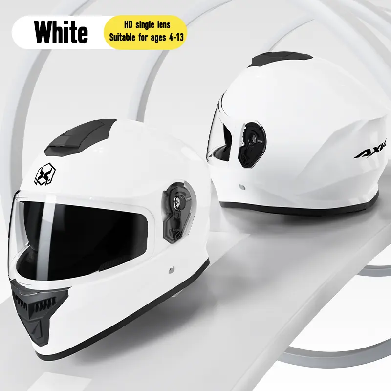 Children's full face helmet safe and comfortable cartoon design