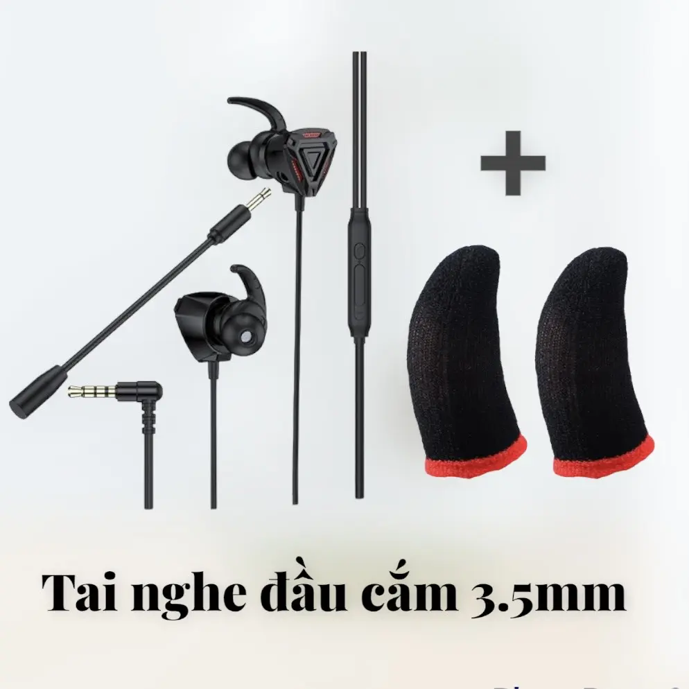Tai Nghe Gaming Nhét Tai XA- GM3 Có Micro Và Điều Khiển Cho Máy Chơi Game Ps4 Nghe Nhạc Earphone