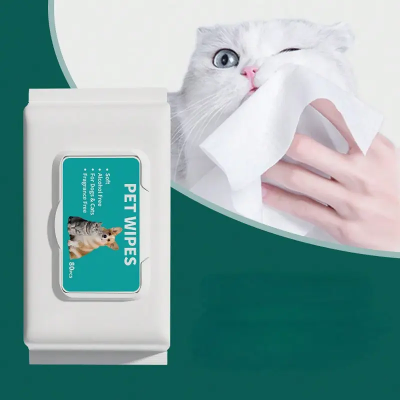 Fluffy Bunch    Hypoallergenic Pet Wipes for Dogs and Cats – Grooming and Odor Control Wipes for Paws, Body, and Rear 7