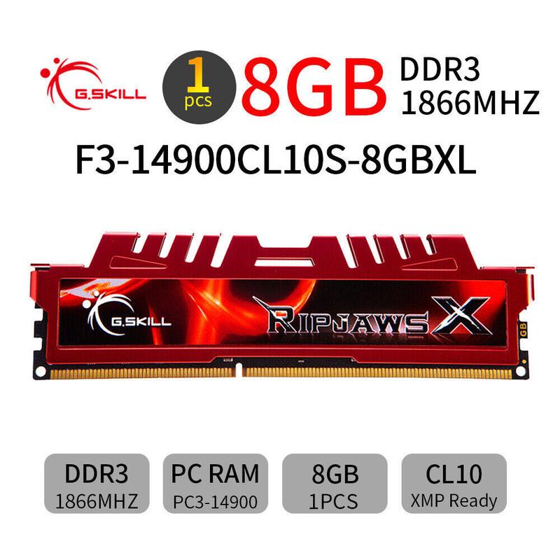 For G.SKILL Ripjaws X 8GB DDR3 1866MHz PC3-14900U 240Pin CL1 - TikTok ...