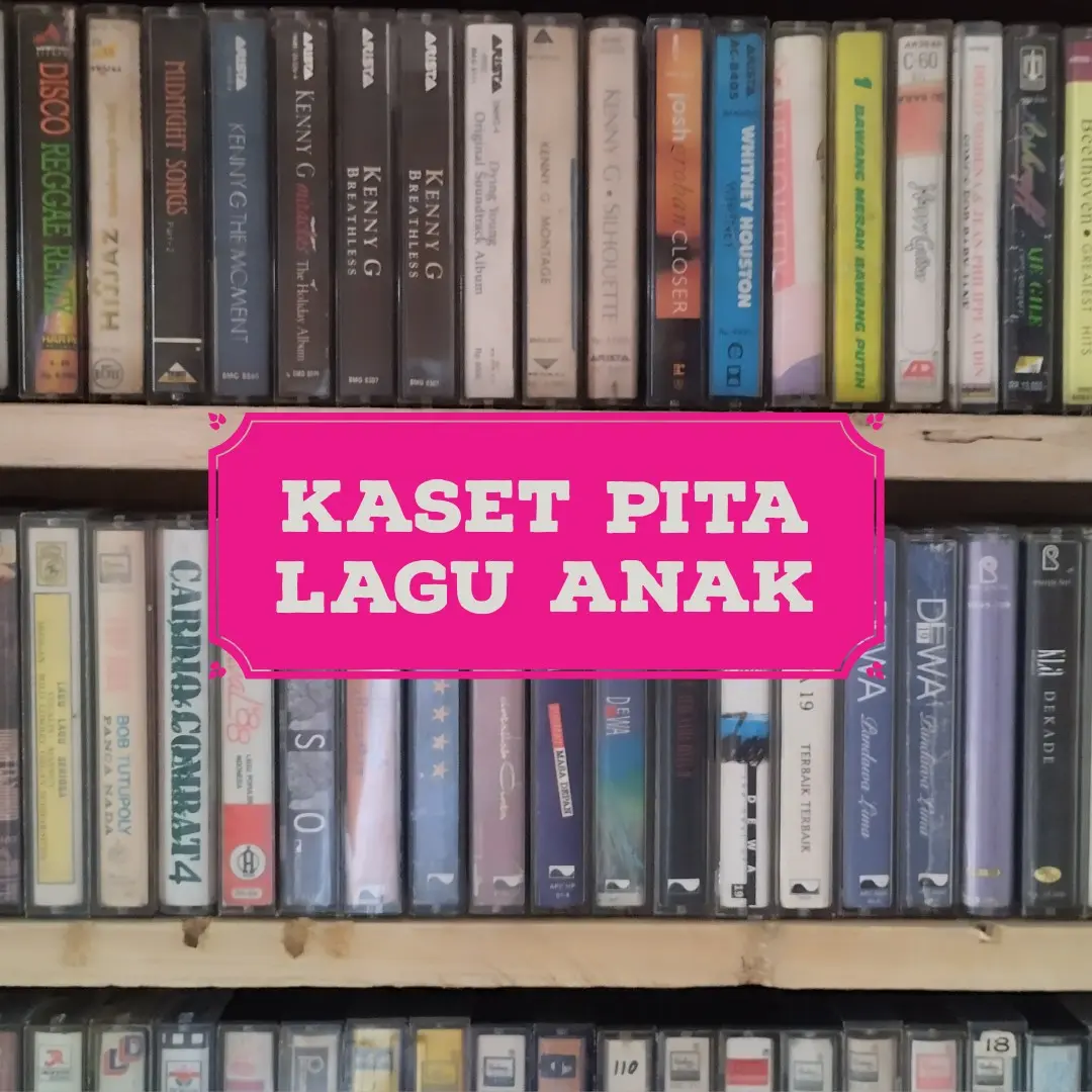 KASET PITA LAGU ANAK / PEMUTAR MUSIK / CD