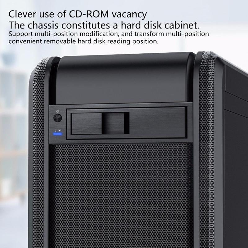 1106SS Trayless Hot Swap Mobile Rack ROM 3.5inch Internal Hard Drive SSD Adapter Hard Drive SSD Conversion Frame 2