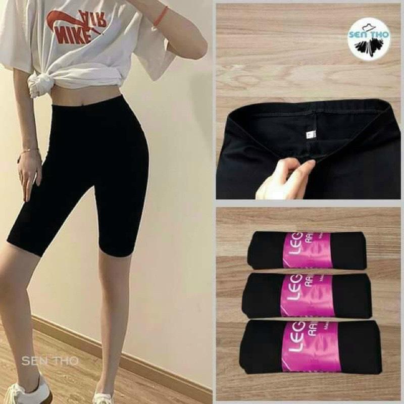 Quần legging đùi quần legging lửng thái
