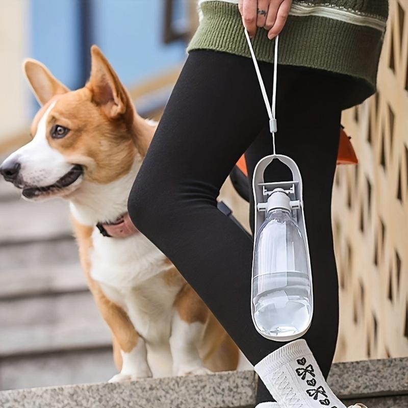 Portable Pet Water Bottle Foldable Dog Water Dispenser Feeder Bowls Leak Proof Dog Travel Water Bottle For Dogs Walking Hiking 5