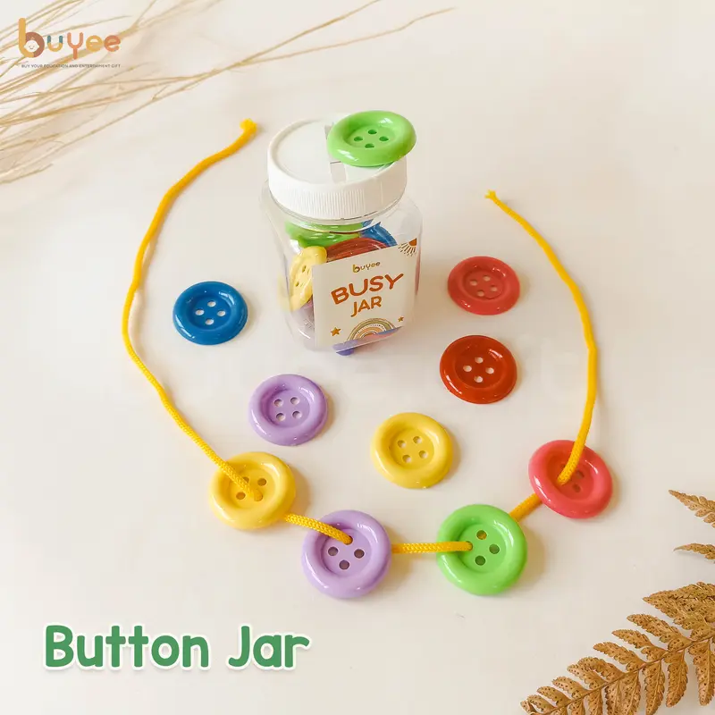 BUYEE GIFT - BUSY JAR | Mainan Montessori | Mainan Edukasi Aktivitas Sensory Anak - Paket Busy Jar Belajar Permainan bayi 5