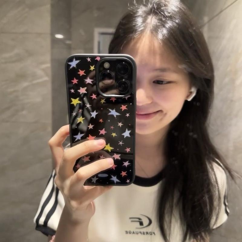 Product Introduction of Ốp Điện Thoại Ngôi Sao Nhỏ, Nhiều Màu Sắc, Tương Thích Với iPhone 11, 12, 13, Pro Max, 14, 15, 7, 8 plus, Se 2020, XR, X, XS Max 1