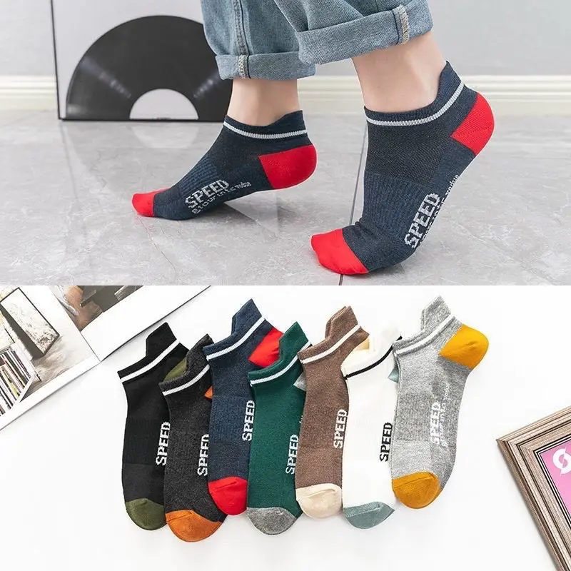 túi 10 đôi tất nam Thông Hơi SPEED co dãn thấm hút tốt Menswear