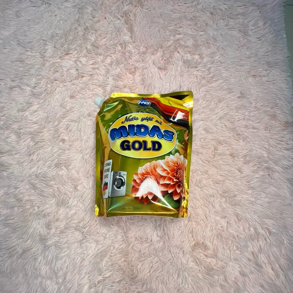NƯỚC GIẶT XẢ TÚI MIDAS GOLD 3.2kg