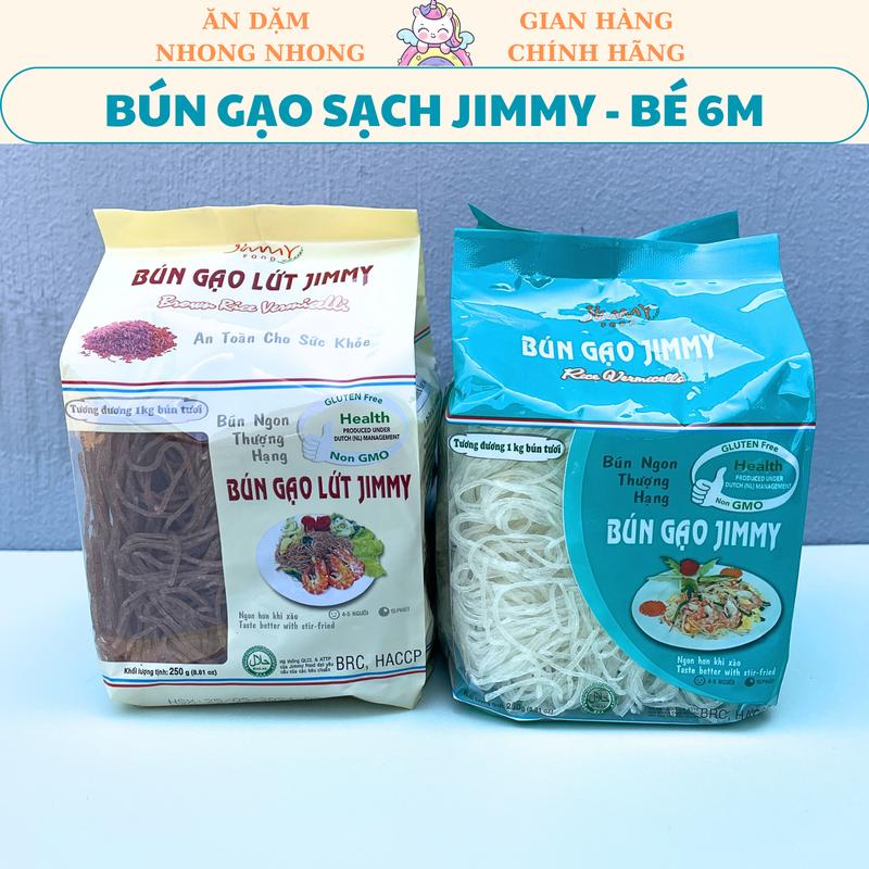  Bún Gạo Bún Gạo Lứt Sạch Sấy Khô - Jimmy Food 
