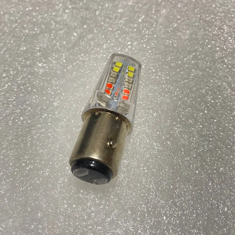 Lampu Stoplamp Model Lancip Nyala 4 Warna Mode Running & Flash Arus Dc 12 volt Socket kaki 2 ( 1157 ) / Lampu stop Running / Lampu stop  Motor / Lampu Stop Super Terang 2