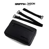Gambar Tas Handbag Pouch Pria Waterproof Hitam Elegan Jason dari Griffin Apparel Kota Cimahi 5 Tokopedia