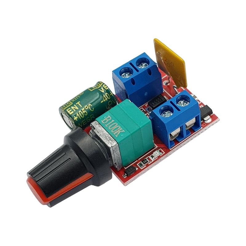 Mạch điều tốc động cơ DC PWM 5A 3 - 35V dùng điều khiển tốc độ motor chỉnh độ sáng đèn Led ( Led Dimmer ver2)