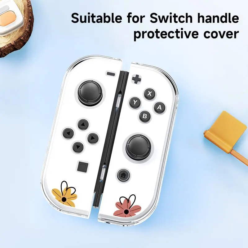 Controller Protective Case, Joy-Con Controller Protective Cover, Switch Game Accessories, Protects The Handle from Damage, Easy To Install and Remove 2