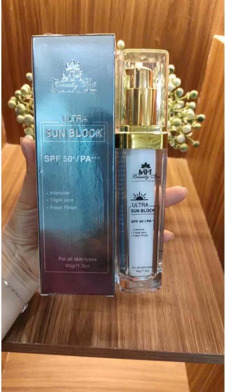 Product Introduction of ￼Kem Chống Nắng Cầu Vồng Ultra Sun Block SPF50+ Bảo Vệ Da Sáng Khoẻ MH Beauty 1