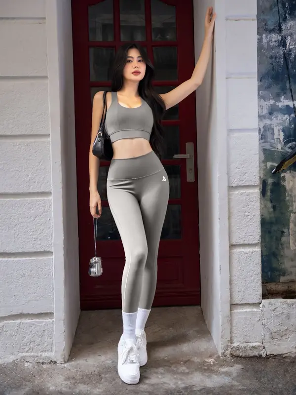 Áo bra tập gym yoga nữ Fitme Flow dây đan chéo hỗ trợ luyện tập chống xệ Racer Back - BRRB 1