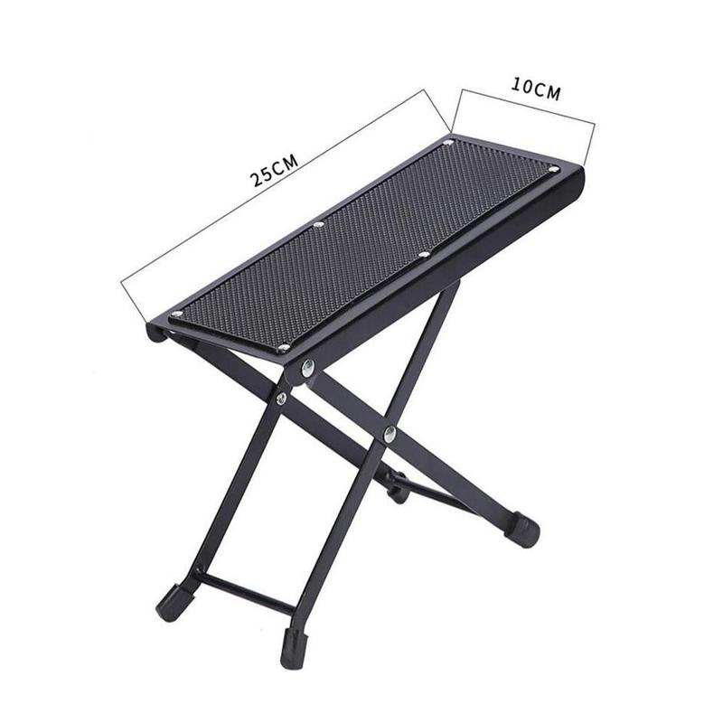Product Introduction of Pedicure Desk Footrest Beauty Pedicure Folding Guitar Footstool 0