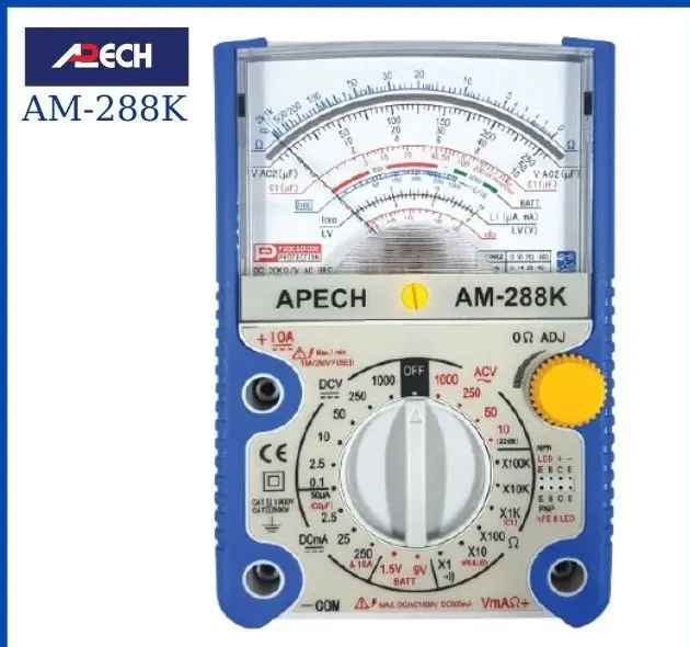 Apech AM - 288k Đồng Hồ Đo Điện Tử Vạn Năng VOM Hiển Thị Kim