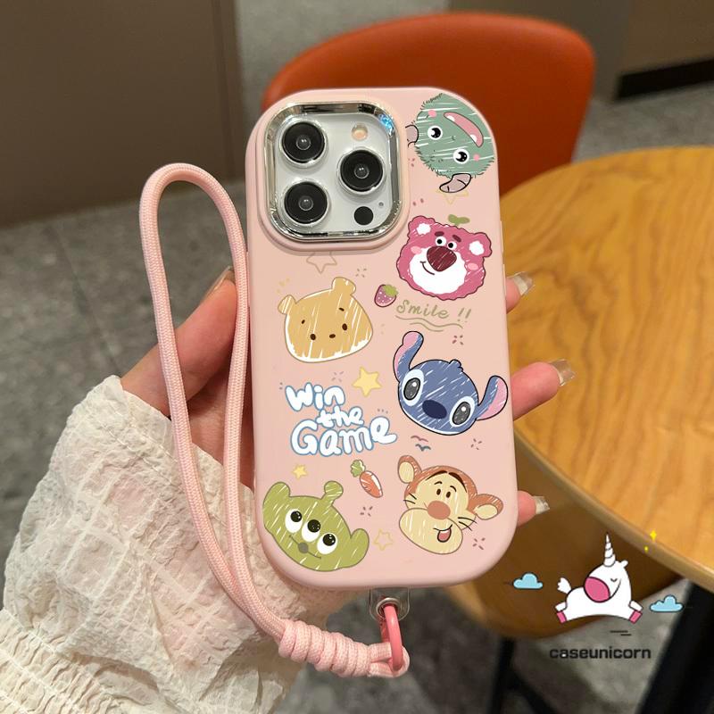 Caseunicorn Untuk Oppo A18 A15 A17 A38 A16 A58 A78 A35 A15s A16s A36 A54s A17K A3s A53 A33 A54 A12E A9 A5 A11 A55 A57 A32 A77 A77S A7 A12 A12s A5s A11K A78 A58 A93 A94A74 A95 A76 A96  Reno 5F 8 7 5 9 4Lite Stitch Lotso Sancho Panda Pooh Toy Story Cover 2
