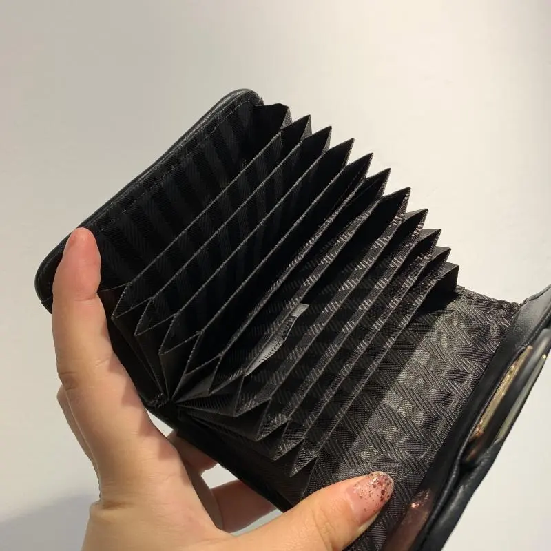 Túi Đựng Thẻ, Cỡ Nhỏ, Da Mềm,    Kẹp Thẻ, SUPO BAG INS Mẫu Mới Nữ Wallet Hình Chữ Nhật Ví thông thường 3