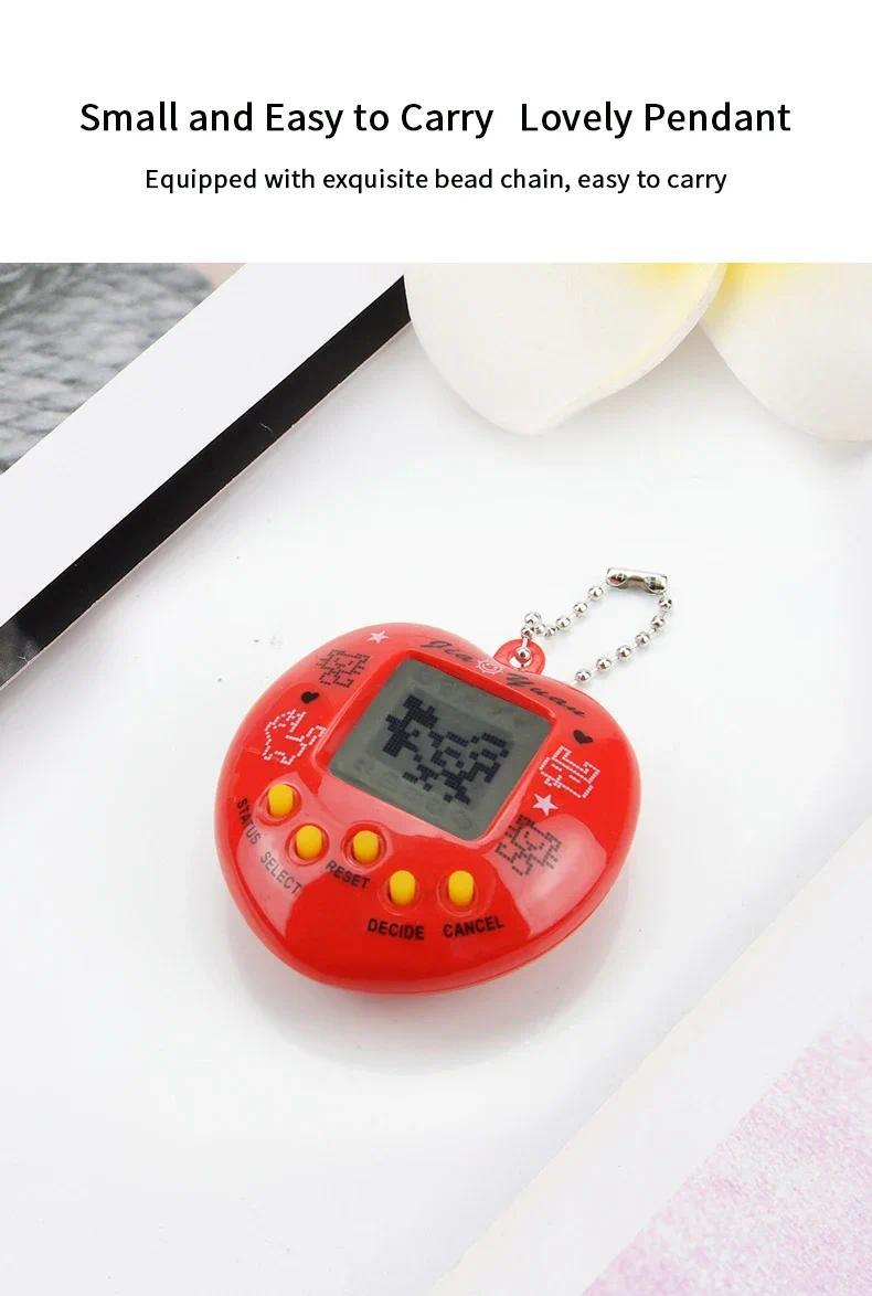 Product Introduction of Mặt dây chuyền Máy Thú Cưng Điện Tử, Mini Và Thực Tế, Máy Trò Chơi, Thích Hợp Cho Trẻ Em, Đồ Chơi Nuôi Dưỡng Điện Tử, Tương Tác Xuyên Biên Giới, Đồ Chơi Nhỏ 9