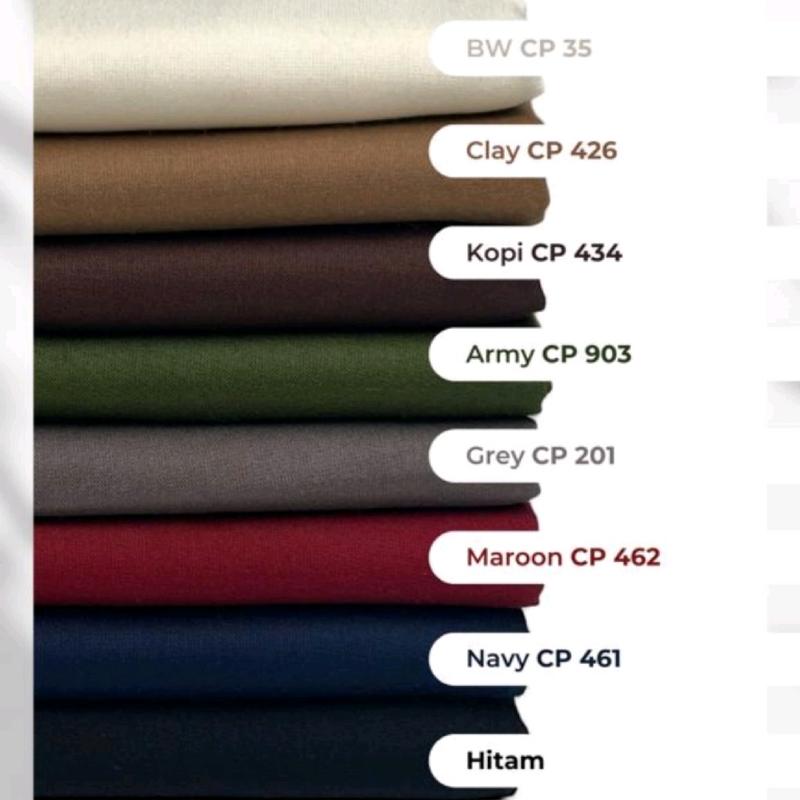 Kain Katun Rayon Viscose 0,5meter bahan halus lembut pakaian 4