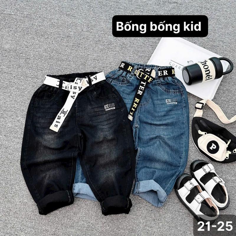 A252- Quần dài jean cho bé trai,quần jean giấy mềm mại cao cấp,từ 18-45kg,cho bé 5 tuổi trở lên 7