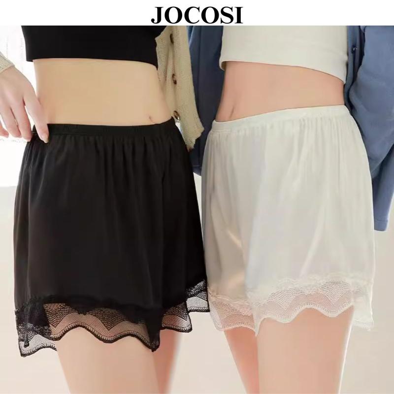 Combo 4 quần lót mặc váy bảo hộ chống lộ- SET 4 quần mặc trong chân váy chất vải lụa phi bóng sang trọng gợi cảm JOCOSI CBV550 Nữ Women quần  bảo nội  y  nữ quanren  nu quan  lot  dethuong