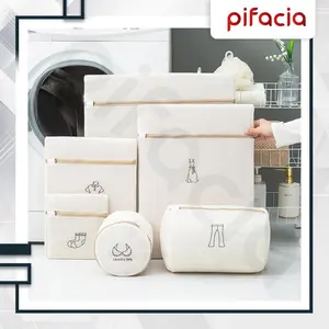 PIFACIA Kantong Laundry Tebal Premium Bag Bra Kantong Cuci Pakaian Dalam Lapis Dobel Anti Kusut
