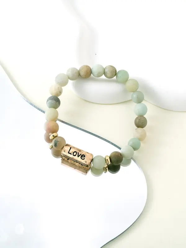 Natural Stone Beaded Bracelet, Boho Style Jewelry for Women & Men, Fashion Accessories for Daily Wear, Trendy All-match & Exquisite Jewelry for Birthday Gift 4