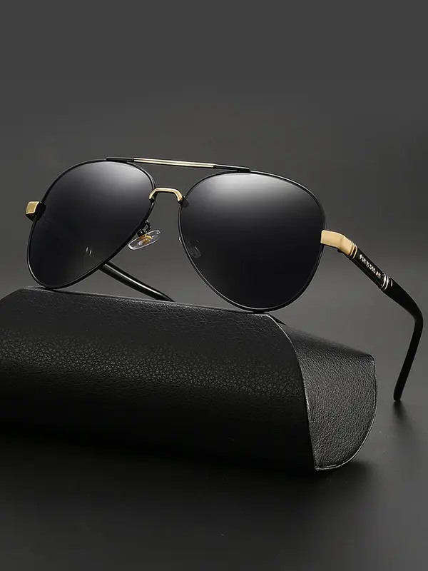Sunglass Trends 2024 Casual Aviator Top Bar Design Teardrop Aviator Eyeglass, Simple Cool Sunglasses Trends for Women for Everyday Use, Summer Vacation Beach Sunglasses, Travel Styling Accessories 2