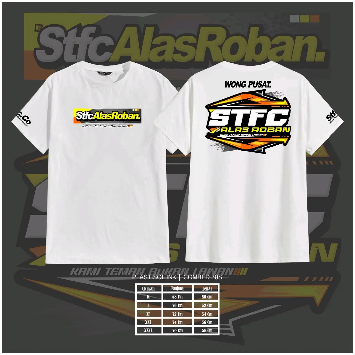 Kaos STFC Alas Roban Truck Mania Plastisol Ink